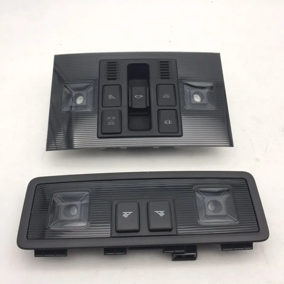 Para Tiguan L превосходное Гольф 7 7,5 светодиодный luz de techo de lectura Грис o negro - Цвет: A set of black