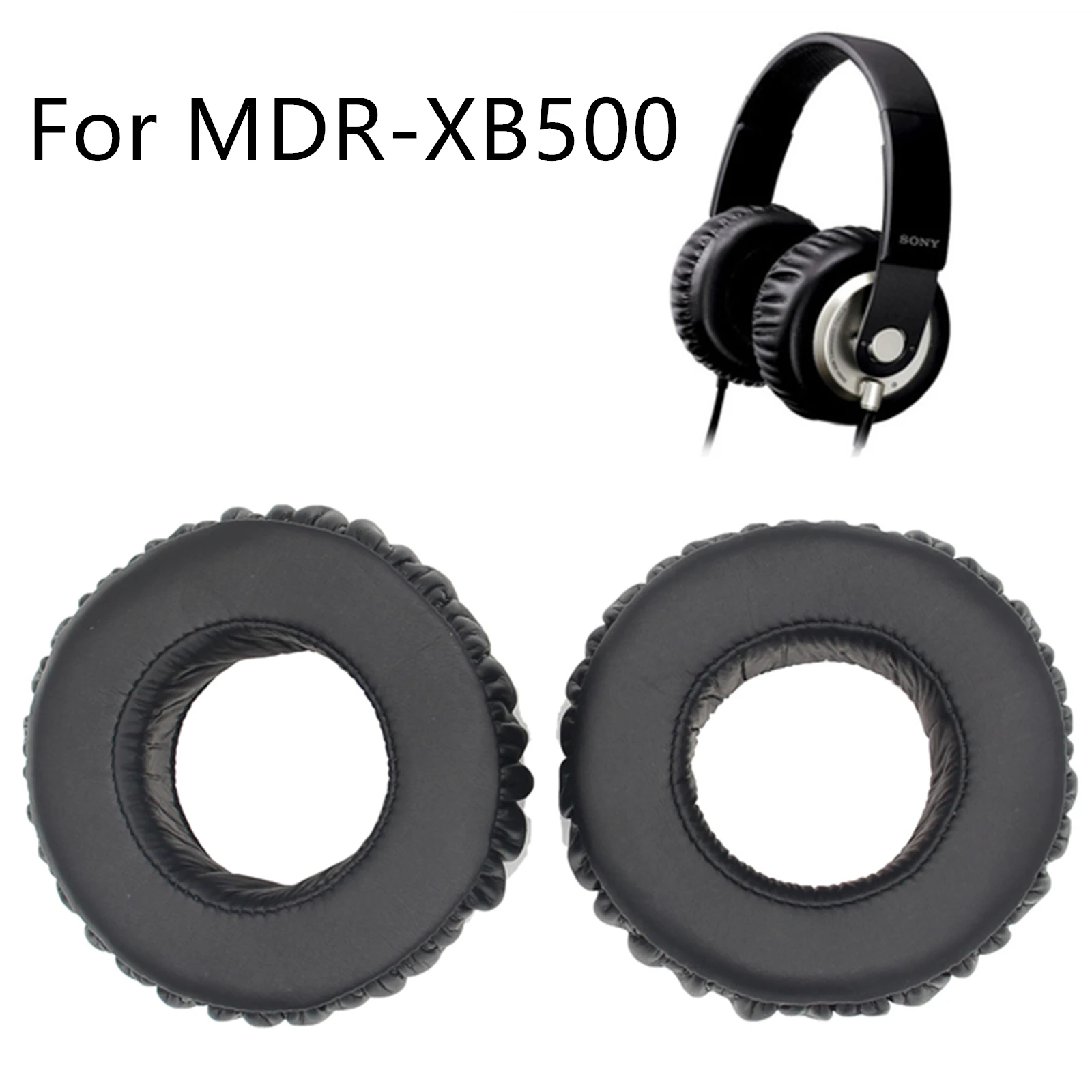 2 Pcs Suitable for Sony MDR XB500 MDR XB500 Headphone Case Cover