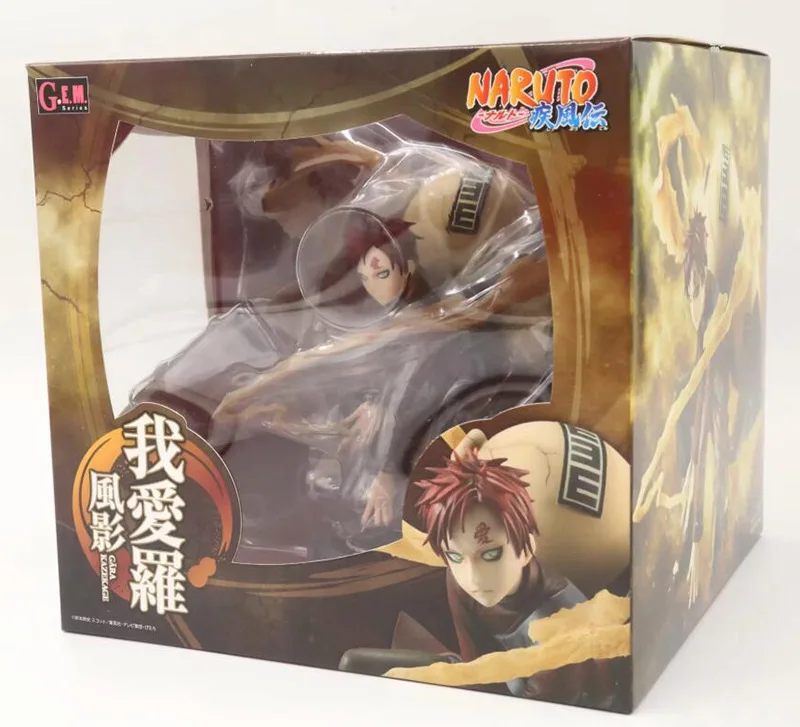 Наруто Shippuden Фэн Чжи го песок скрытый деревенский драгоценный камень 5 поколение Fengying я Аро в коробке гаражный комплект модель