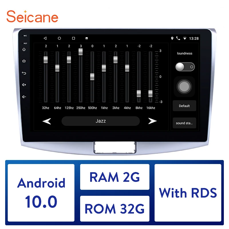 Автомагнитола Seicane 10 1 дюйма 2 Гб Android 0 GPS для VW Volkswagen Magotan B7 Bora Golf 6 2012 2013 2014 |