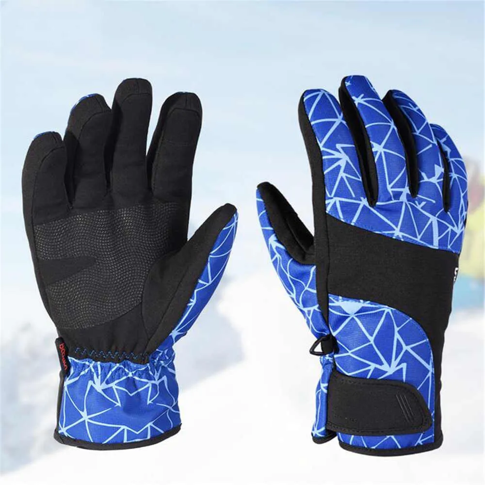 

Winter Ski Gloves Motorcycle Riding Touch Screen Snowboard Gloves Universal Full Finger Cold Resistance Warm Gloves