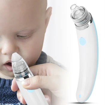 

Puseky Baby Aspirador nasal Nasal Electric Safe Hygienic Nose Cleaner With 1 Sizes Silicone Sucker For Newborn Infant Toddler