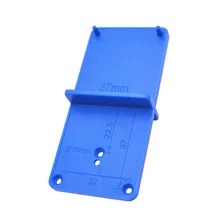 Шаблон позиционирования для бурения деревообрабатывающий инструмент петля отверстие сверление руководство локатор пластик строгая калибровка мульти инструменты DIY