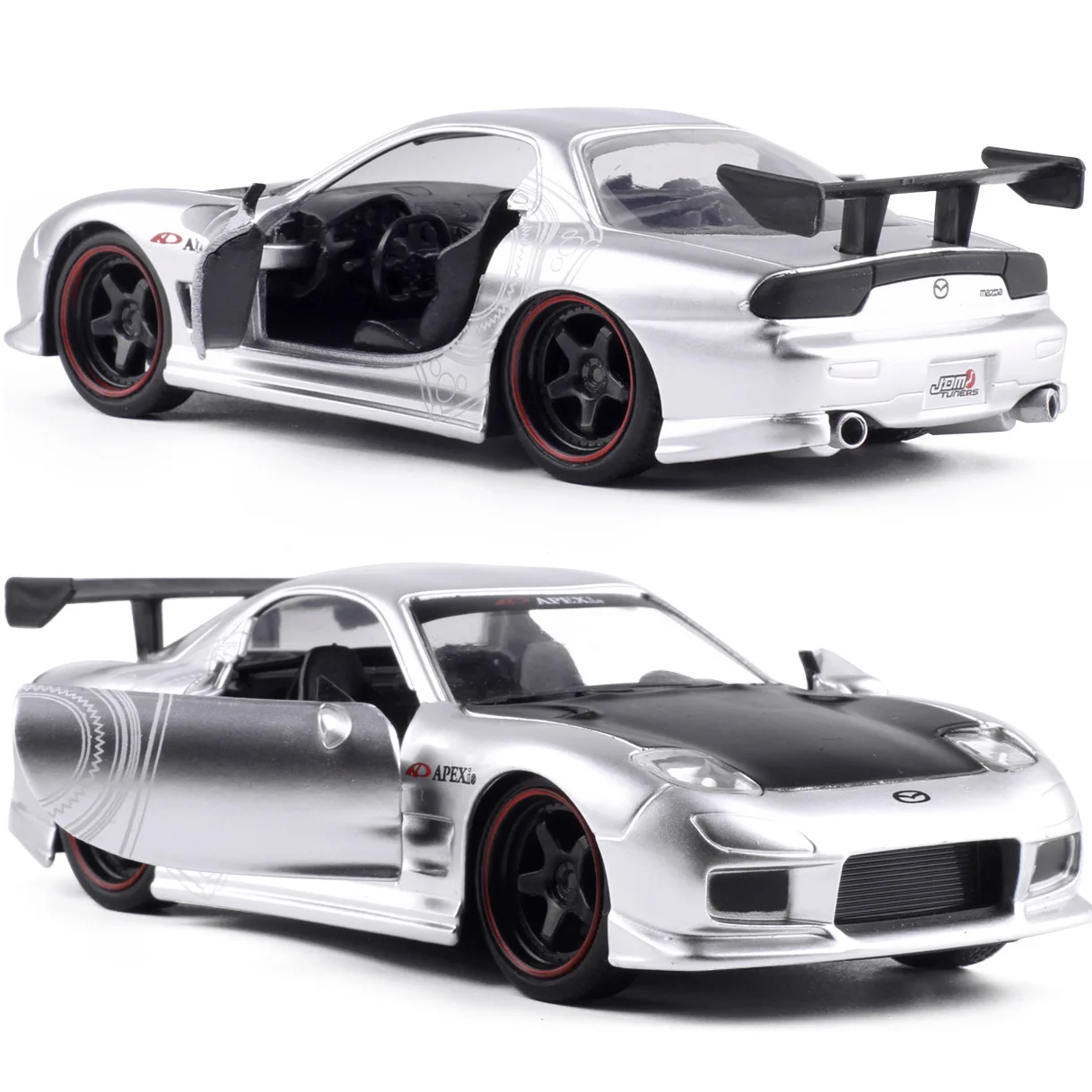 Jada 1:32 Mazda RX7 Coupe модель автомобиля из сплава ВОИН автомобиль игрушка 98563 не упаковка
