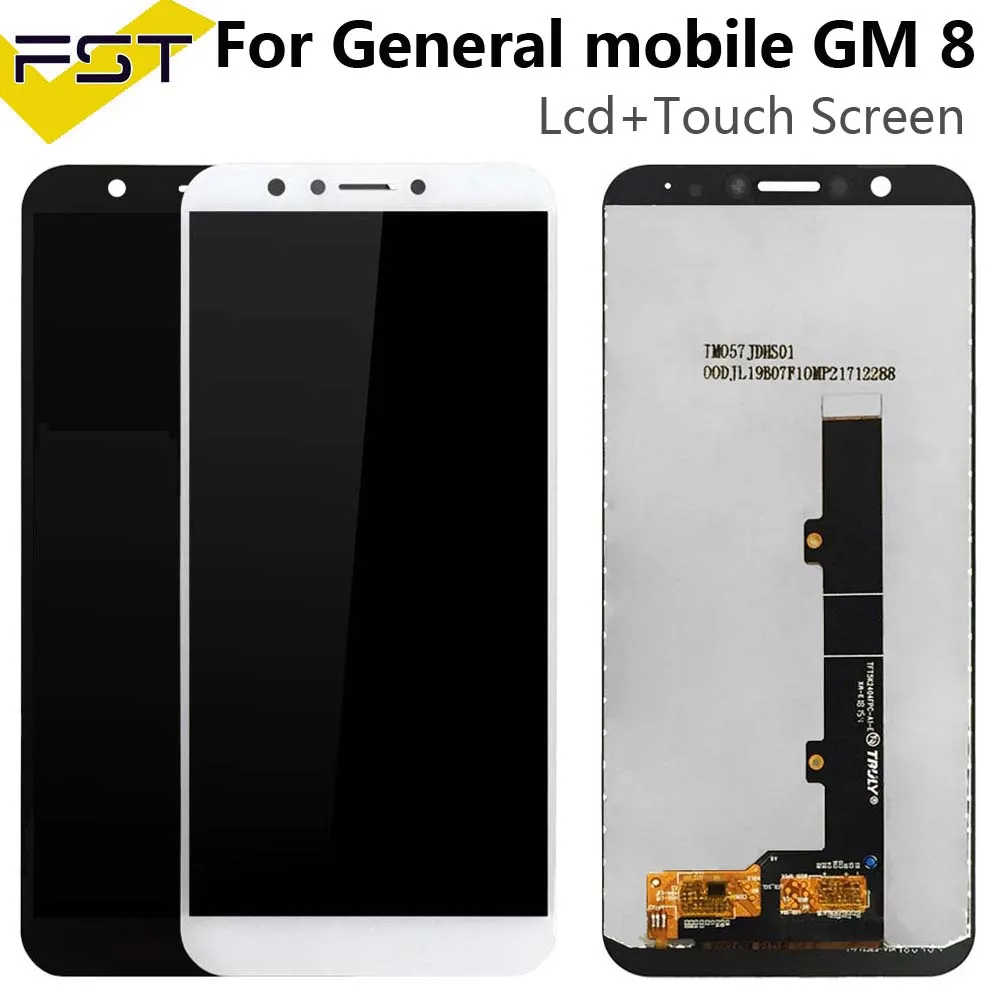 Черный/белый для мобильного телефона GM 8 GM8 ЖК дисплей + кодирующий