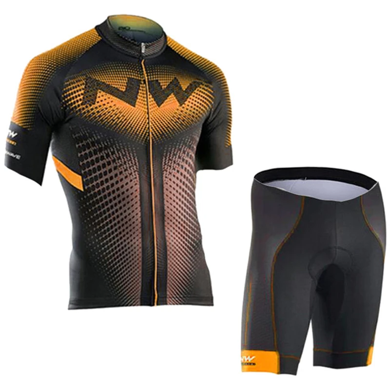 Normal Cycling Set Northwave Nw летний комплект из Джерси для велоспорта, дышащая одежда для горного велосипеда, одежда для горного велосипеда, одежда для велоспорта - Цвет: Normal Cycling Set
