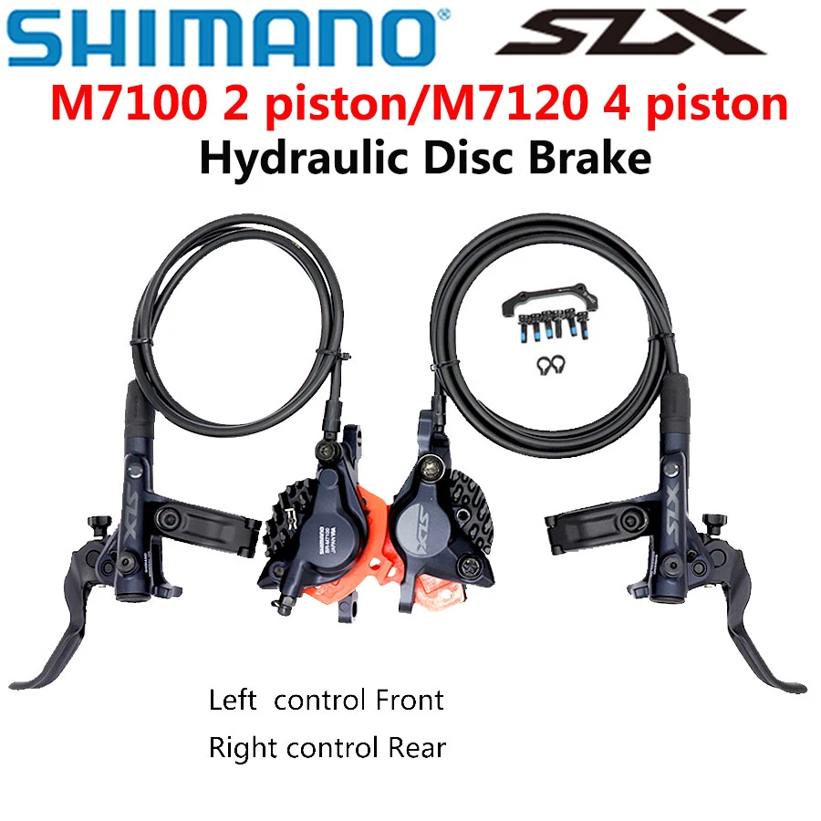 SHIMANO SLX BR-BL-M7100 Bike MTB Hydraulic Disc Brake Set Front and Rear