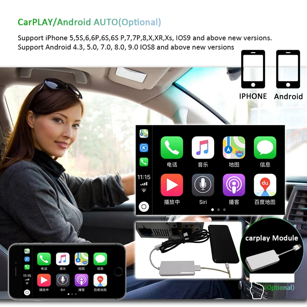 Для Honda Fit 2005-2013 Android 9,1 " сенсорный экран стерео dvd-плеер gps навигация радио wifi