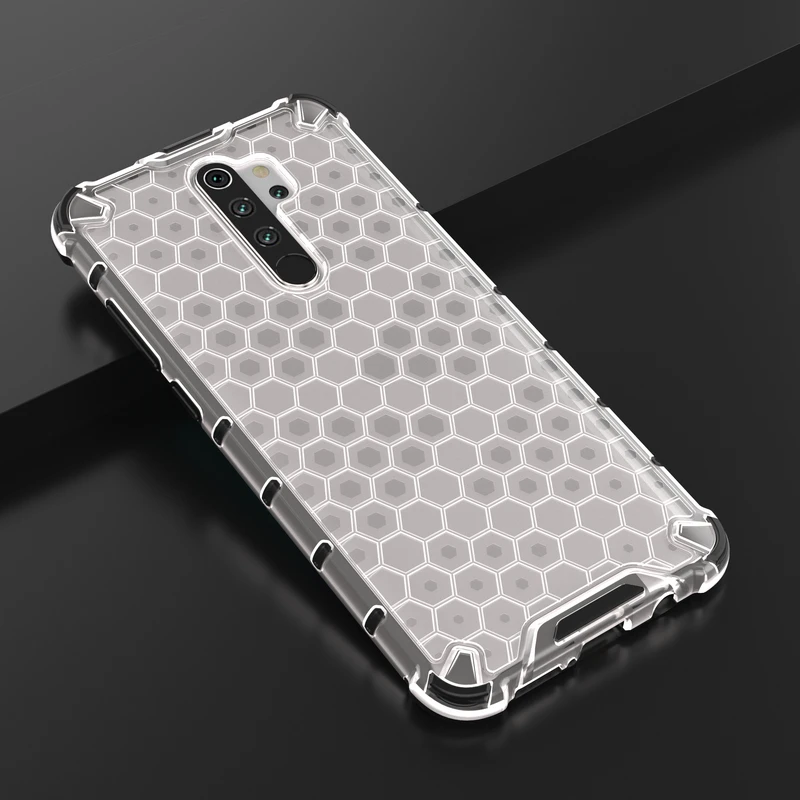 Противоударный защитный чехол для Xiao mi Red mi Note 8 Pro, мягкий силиконовый прозрачный чехол с Сотами из ТПУ, чехол s для Red mi Note8T Note7 8A mi A3, чехол