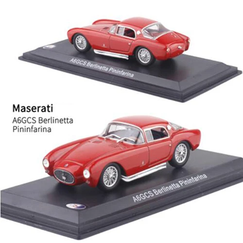 1:43 Масштаб металлический сплав классический Maseratis гоночный ралли модель автомобиля литые автомобили игрушки для коллекции дисплей для детей Подарки - Цвет: 31
