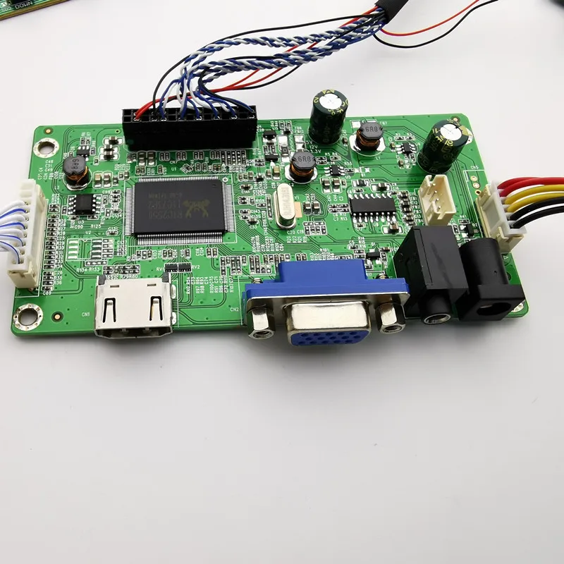 HDMI+ VGA+ аудио плата контроллера для iPad 3 4 9," LQ097L1JY01 LTL097QL01-A01/W01 2048x1536 EDP сигнала 4 полосы 51 контакты lcd Displal