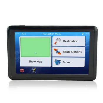 

5 Inch Portable 800X480P GPS Car Navigation USB Charging Car Charger Convenient FM Transmitter Navigator 5.0 Inch GPS Device