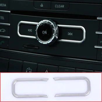 

ABS Chrome CD Switch Sequin Trim Decoration Trim CLA GLA B Class Durable Practical Stylish