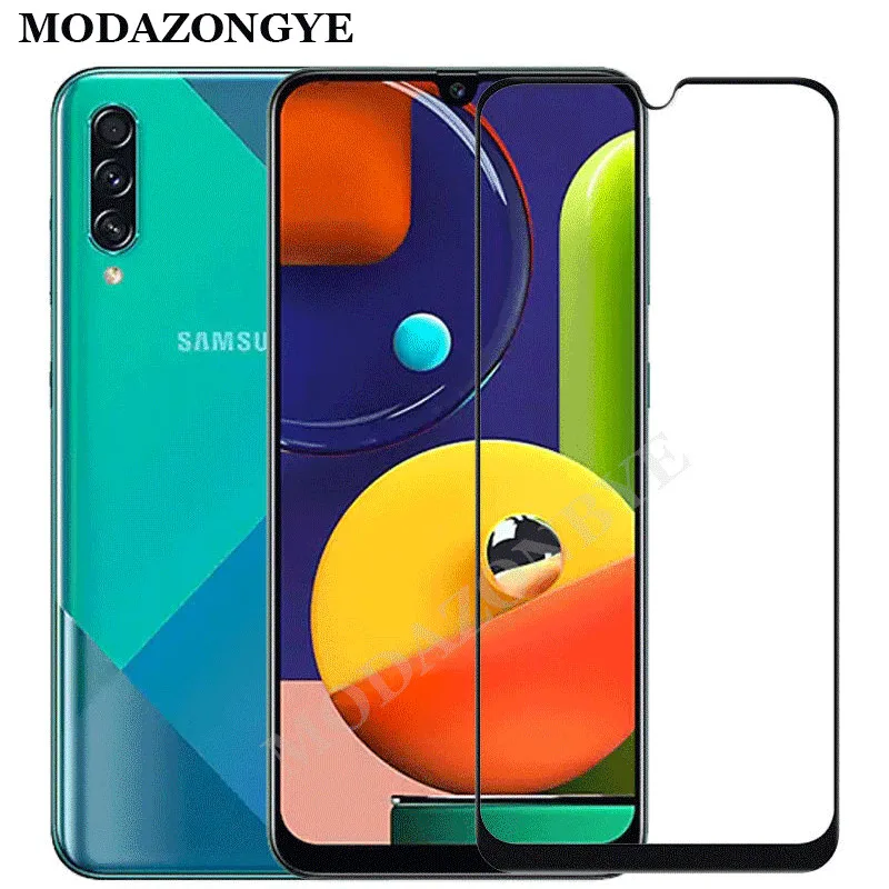 Для samsung Galaxy A50S Стекло A10S защита для экрана полное покрытие из закаленного стекла