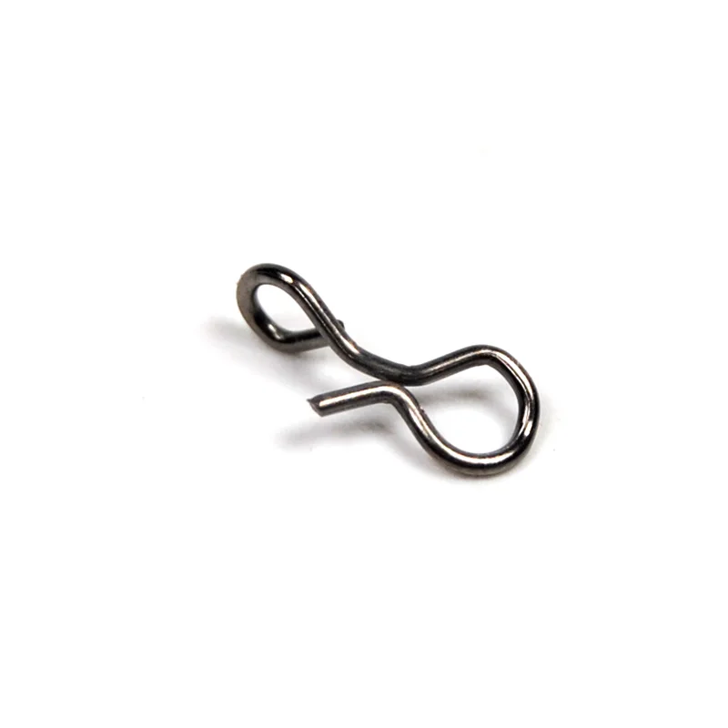 Fly Fishing Snap Hook for Flies Lures Quick Change Small/Medium/Large 50Pcs/lot 