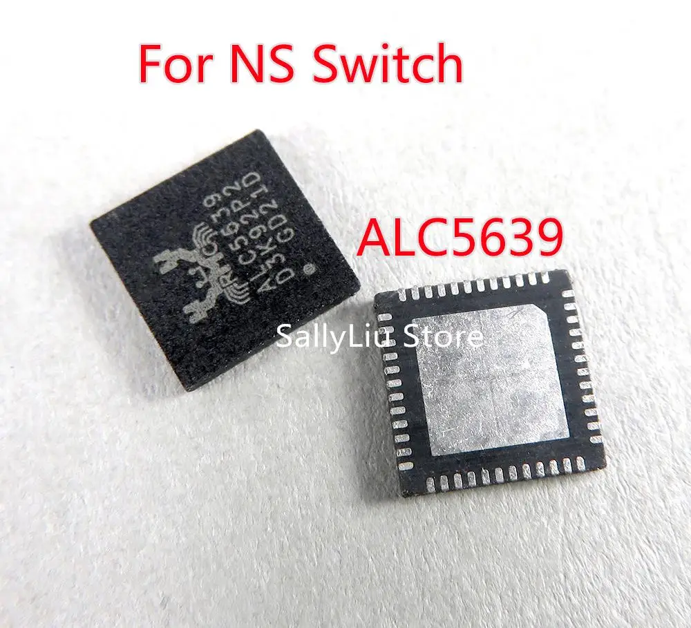 Ns 닌텐도 스위치용 교체품, ALC5639 ALC5639-CGT QFN48 사운드 카드 IC 칩, 1 개