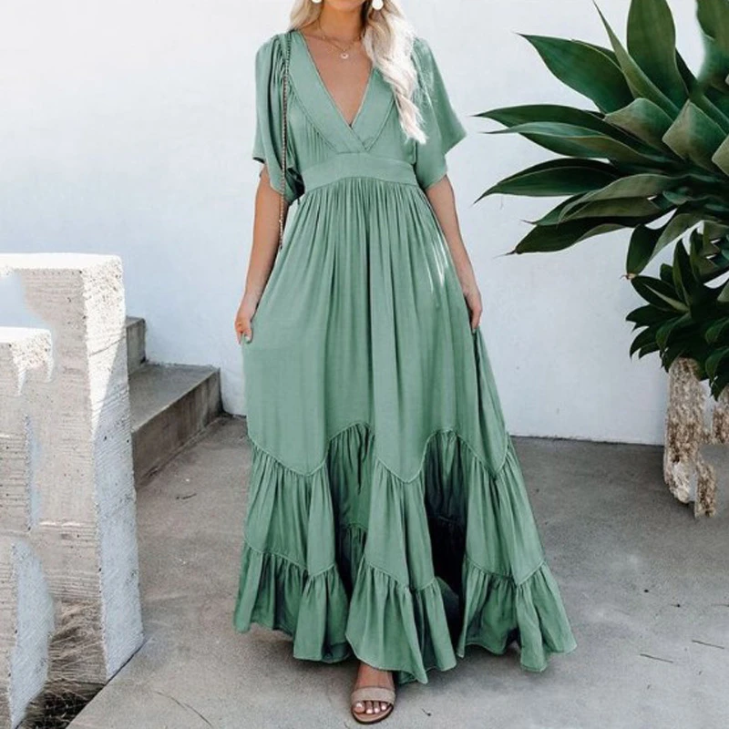 V neck maxi Clearance