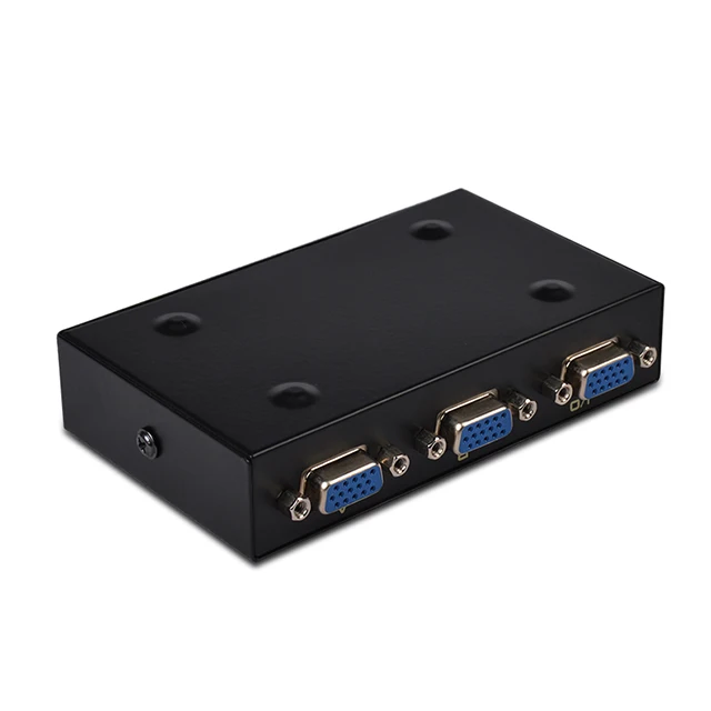 Vga коммутатор 2 в 1 из 2 портов коммутатор сплиттер 2 способа VGA видео коммутатор адаптер конвертер коробка для ПК монитор аксессуары