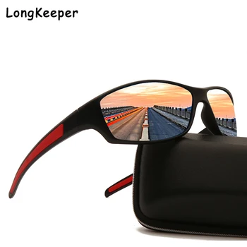 

Brand Design Polarized Sunglasses Men Classic Mirrored Coating Square Sunglass Male Driving Sun Glasses UV400 Eyewear Shades