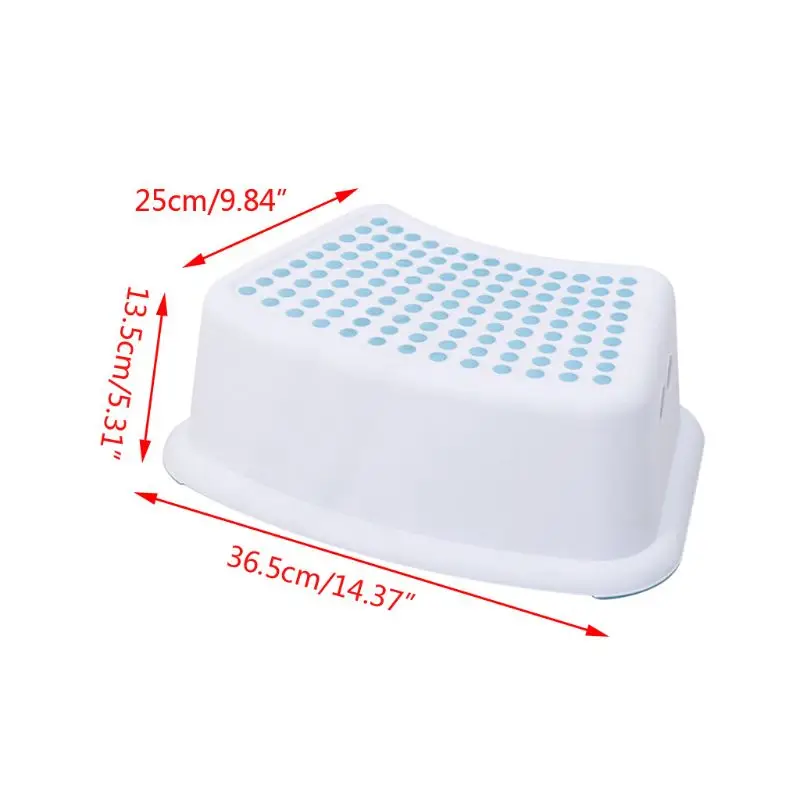 

Baby Anti-slip Step Stool Children Wash Pad Kids Toilet Pedestal Footstool