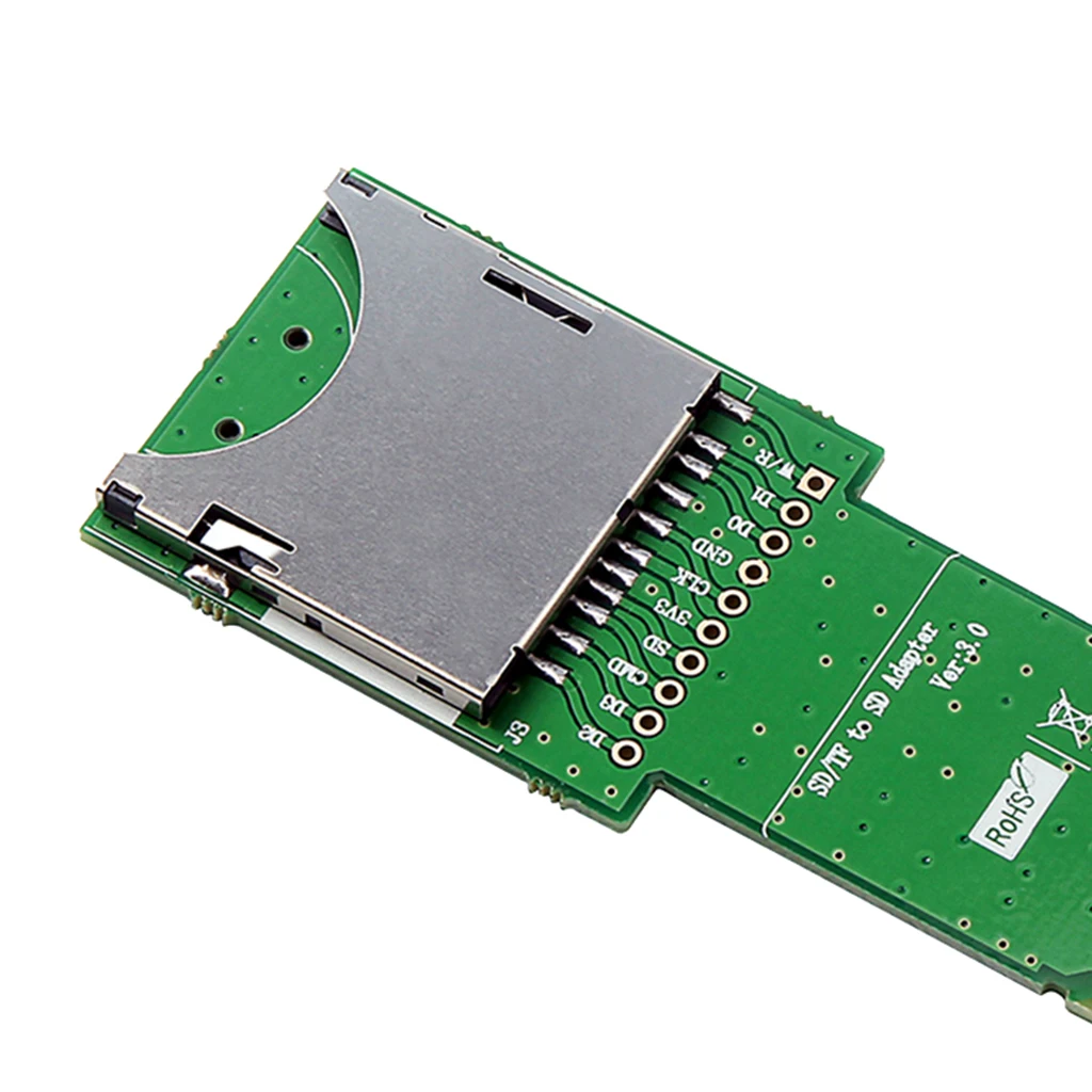 Mini SDHC SD TF Card to SD Card Module Board Reader Converter Extension Card