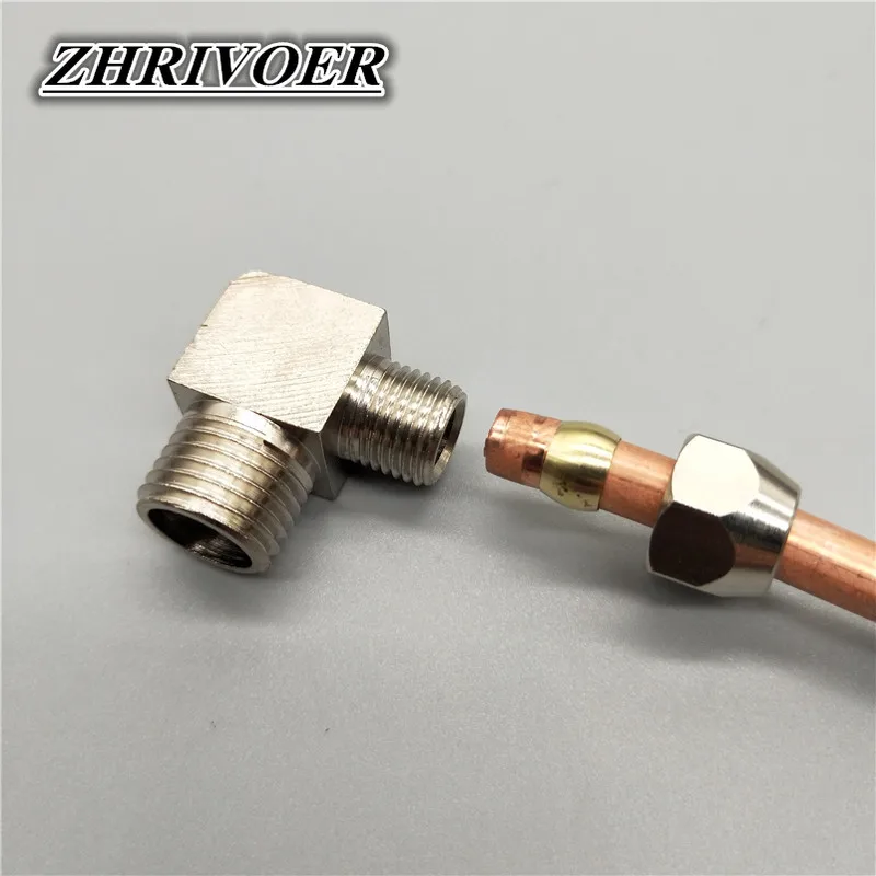 Пневматические Фитинги с наружной резьбой латунный Соединитель наружным