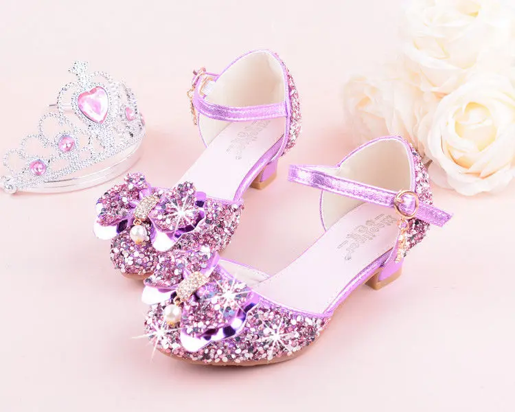 Лидер продаж; осенние кожаные туфли для девочек; вечерние туфли принцессы для танцев для девочек; Детские свадебные туфли с цветочным узором