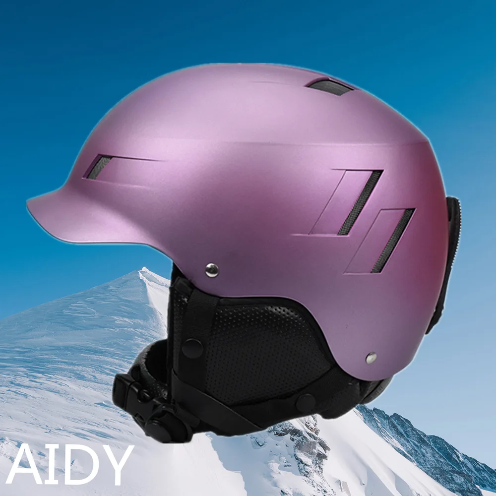 

Aidy Top Grade Ski Helmet Children Adult Paragraph ABS Snowboard-at Will Customizable Pattern Color