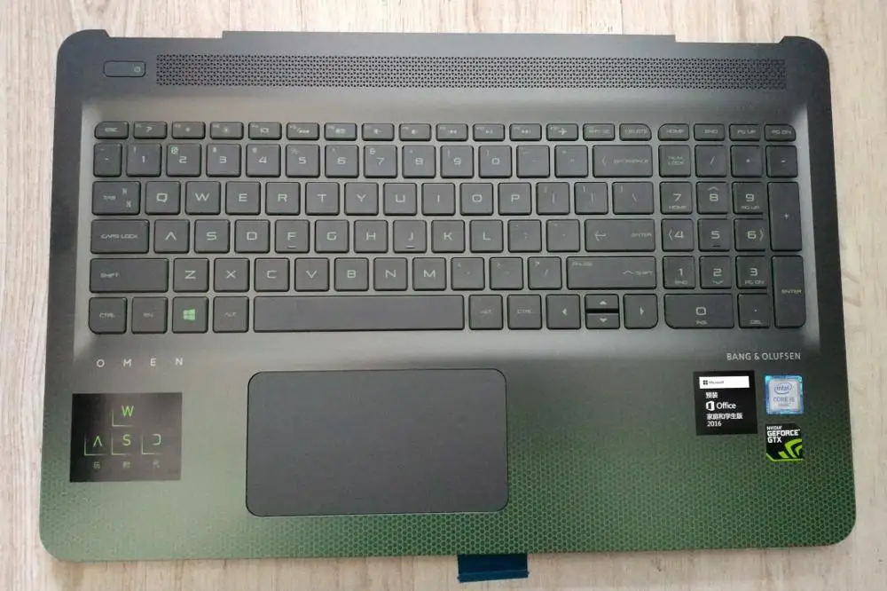 Оригинал на 95% новый для HP OMEN 15 AX AX019TX AX016TX AX015TX US раскладка рук Touc hp ad клавиатура с
