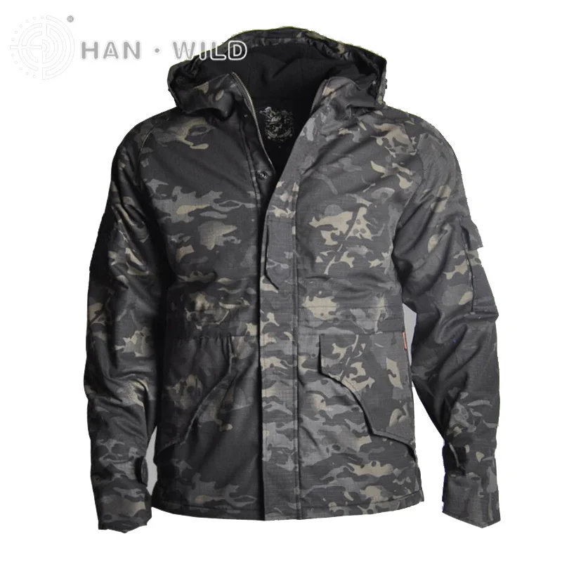 

S-XXXXL Camouflage Outdoor Tactical Winter Jacket Hunting Clothes For Men Military Uniform Windproof Hoody Sport Windbreaker