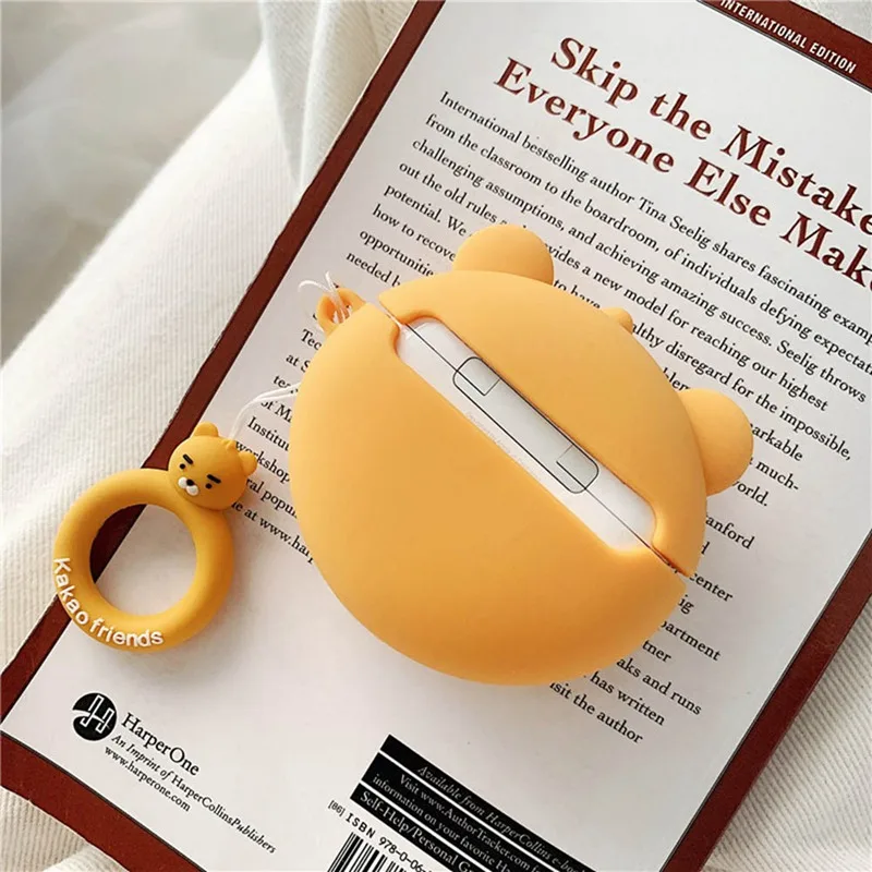 3D Милые чехлы для наушников с изображением Льва из мультфильма для Apple Airpods Pro, мягкий силиконовый защитный чехол для наушников Airpods Pro3, чехлы Funda