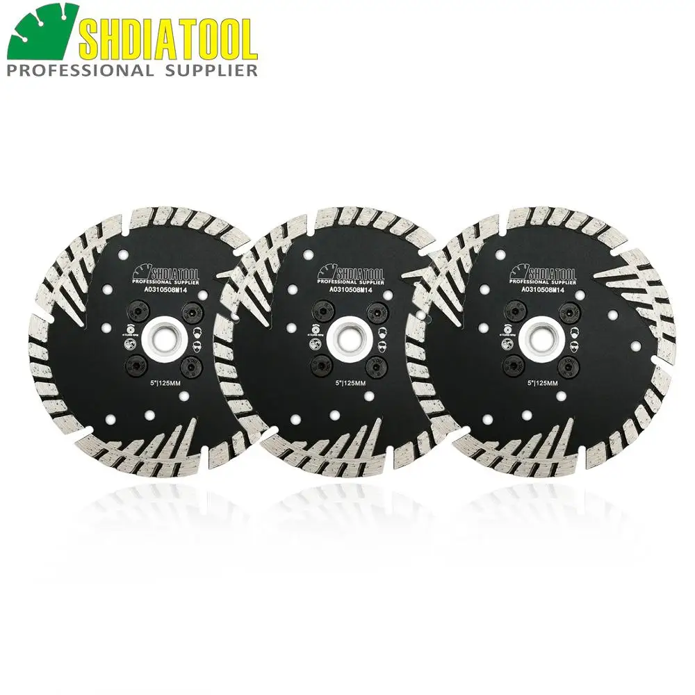 SHDIATOOL Diamond Cutting Blade With Turbo Slant Protection