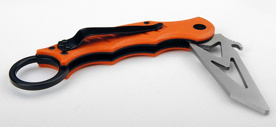 440Cblade G10 ручки для тренировок на открытом воздухе Когти для кемпинга на открытом воздухе для спасательных тренировок выживания охотничьи Складные Ножи EDC ручные инструменты