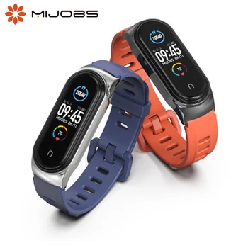 

NFC Global Version Mi Band 5 Strap Bracelet For Xiao mi Mi Band 5 4 3 CS Strap Silicone Bracelets