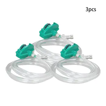 

Hot 1~3pcs Dispensing Syringe Adapter 100cm Long 5cc/10cc/30cc/50cc Green Transparent Glue Dispenser Syringe Adapter Connector