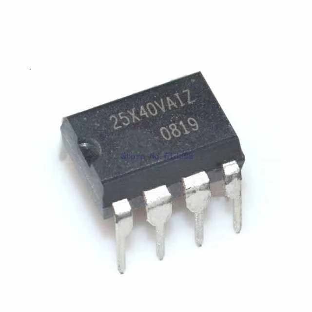 

W25x40vaiz Silkscreen 25x40vaiz 4mbits 8 Ic Chip W25x40