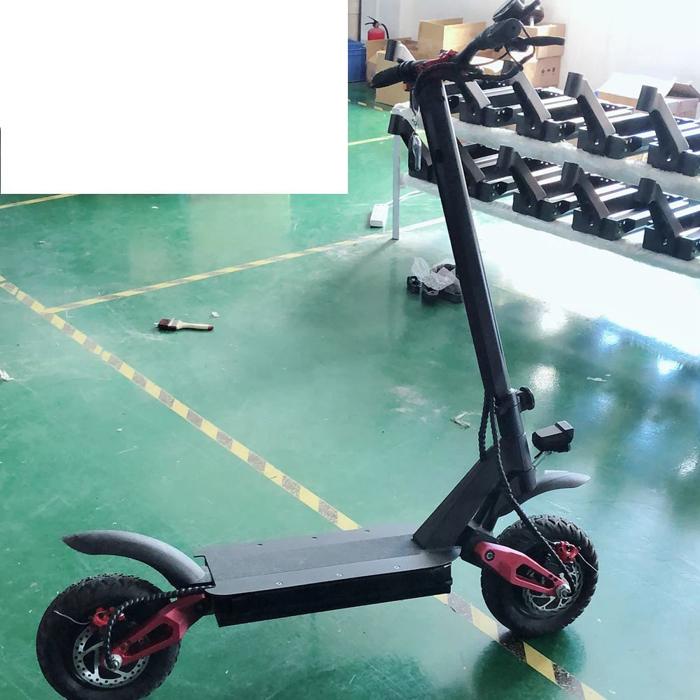 

E4-9 Long Range Dual Motor Electric Scooter,10inch Foldable Scooter Electric Power Max Load 150kg electric scooter adult