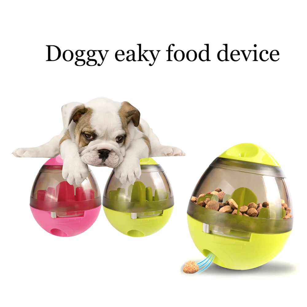 DADYPET интерактивный питомец еда мяч собака игрушка-жевалка питомец встряхивание утечка еда мяч тумблер образовательная собака кошка Кормление шар чаша