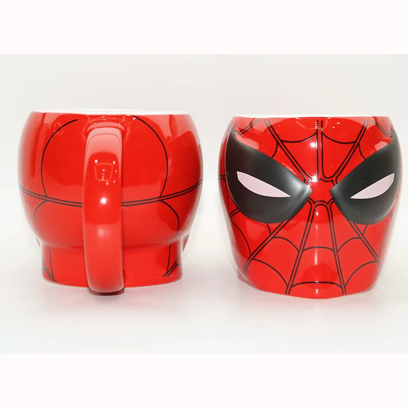Marvel's The Avengers Spiderman cosplay кружка Cos Cup подарок керамическая чашка фанатов Хэллоуин коллекции реквизит подарок Прямая поставка