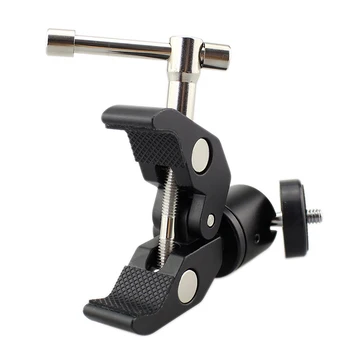 

Multi-function Super Clamp Ball Head Mount for Flash LCD Monitor LED Video Light Photography SLR DSLR Camera Accessories