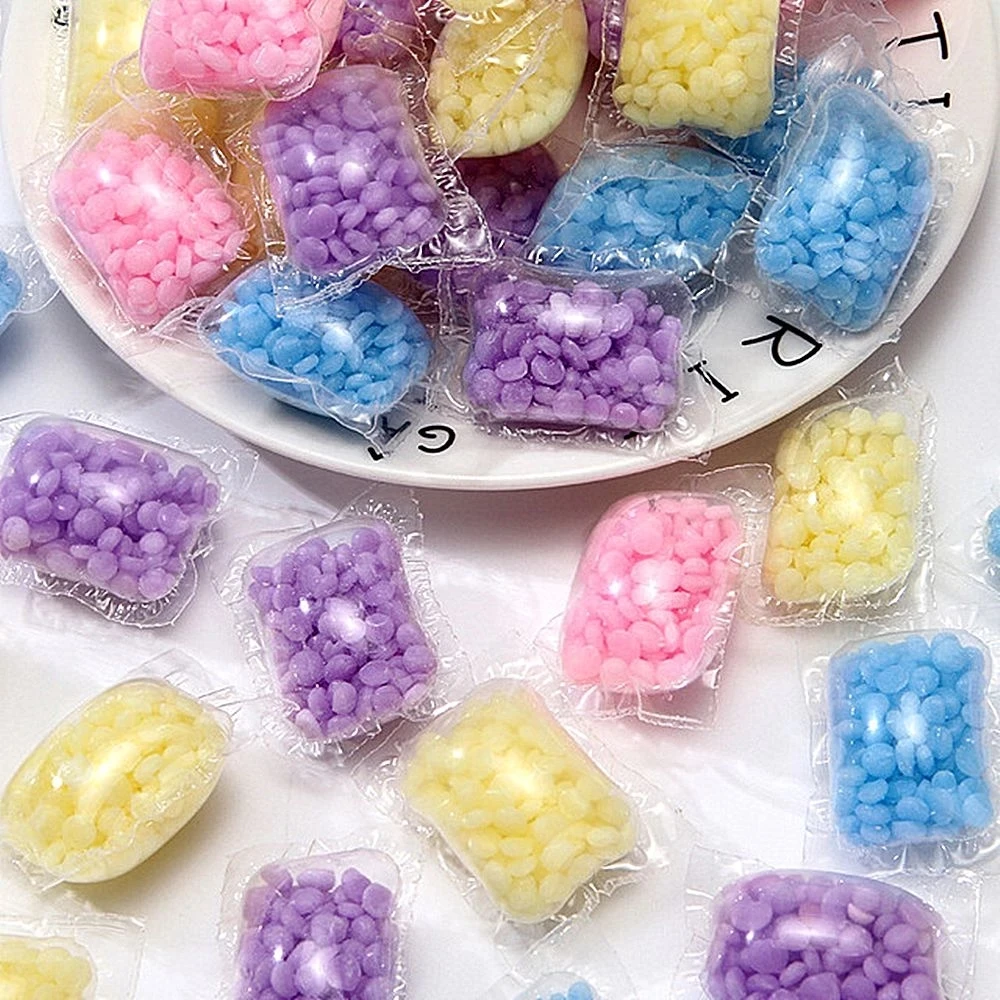 10Bag/Lot Magic Laundry Scent Beads Granule Clean Clothing Increase Aroma Refreshing Supple Water Soluble Aromatherapy Burst New