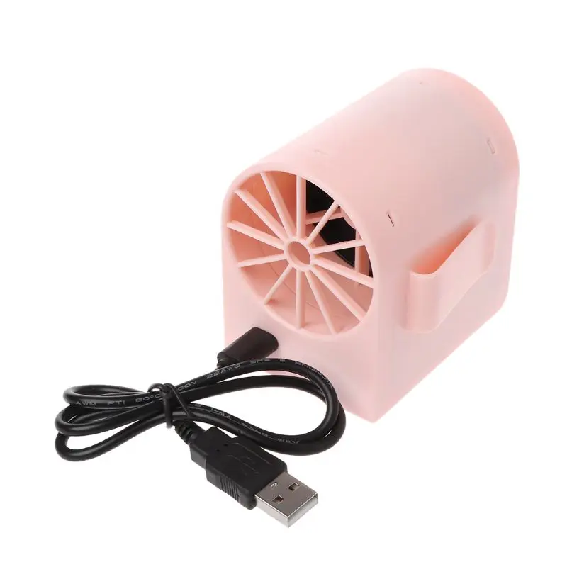 LILENG USB мини-вентилятор перезаряжаемый вентилятор с зажимом бесщеточный мотор кулер подвесной поясной вентилятор 3 скорости регулируемый для дома
