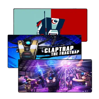 

Babaite Cool New Borderlands 2 Claptrap Robots Keyboards Mat Rubber Gaming mousepad Desk Mat Free Shipping Large Mouse Pad