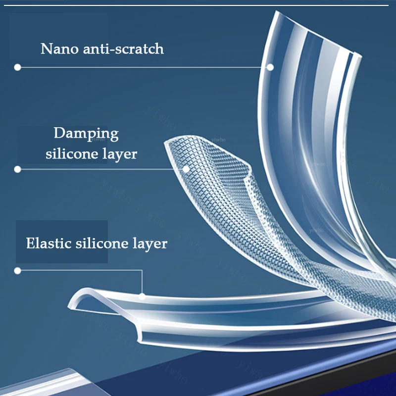 Enhanced Antiskid Silicone Soft Back Cover with Shockproof Protection