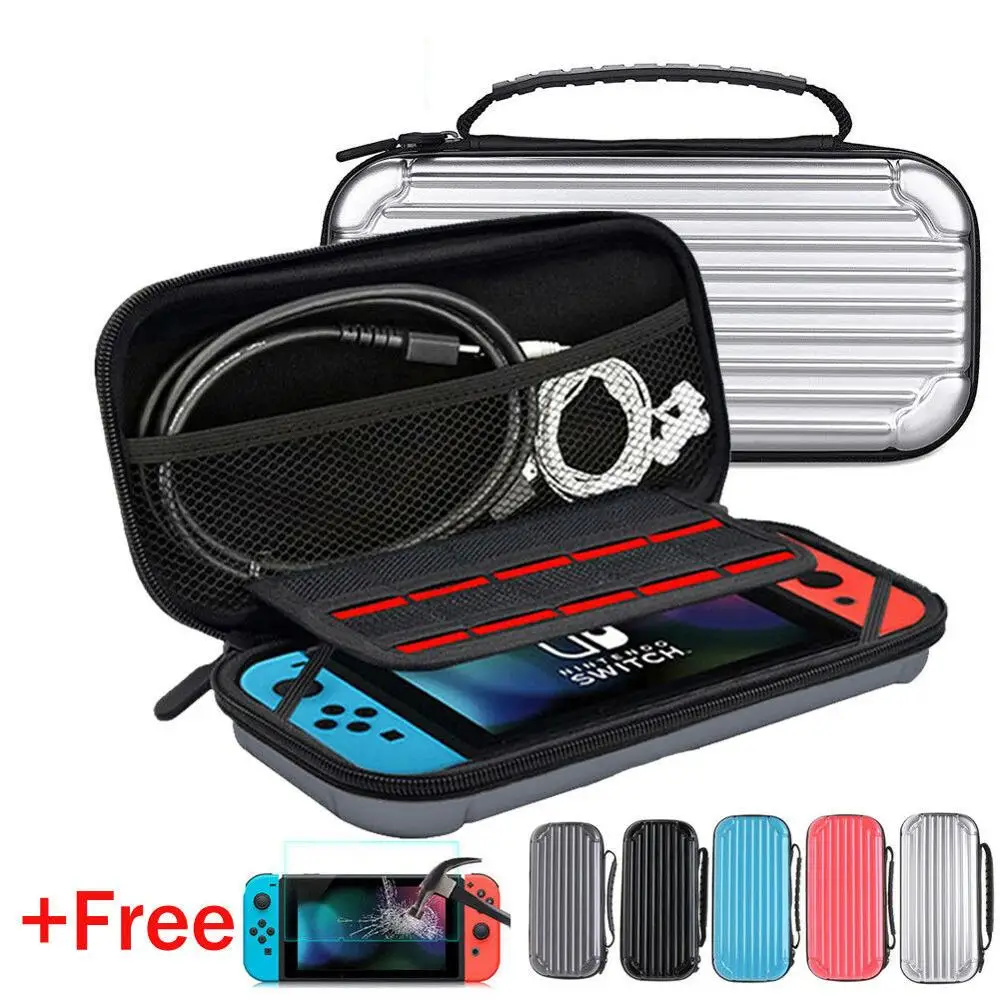 Ns Switch Abs Pc Hard Protective Case Waterproof Carrying Storage Bag