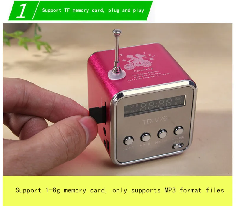 Сабвуфер FM радио 5h время воспроизведения USB SD TF карта Открытый Портативный мини беспроводной parlante динамик Саундбар Altavoz Alto Falante