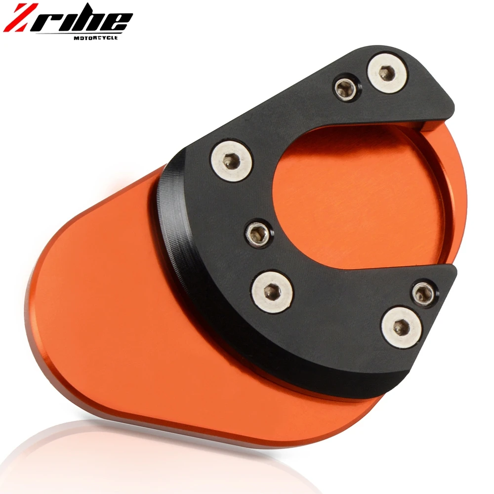 CNC Kickstand боковая стойка наращивание накладка пластина для KTM DUKE RC 125 200 390 Enduro supermoto SM SMC Приключения 690 950 990