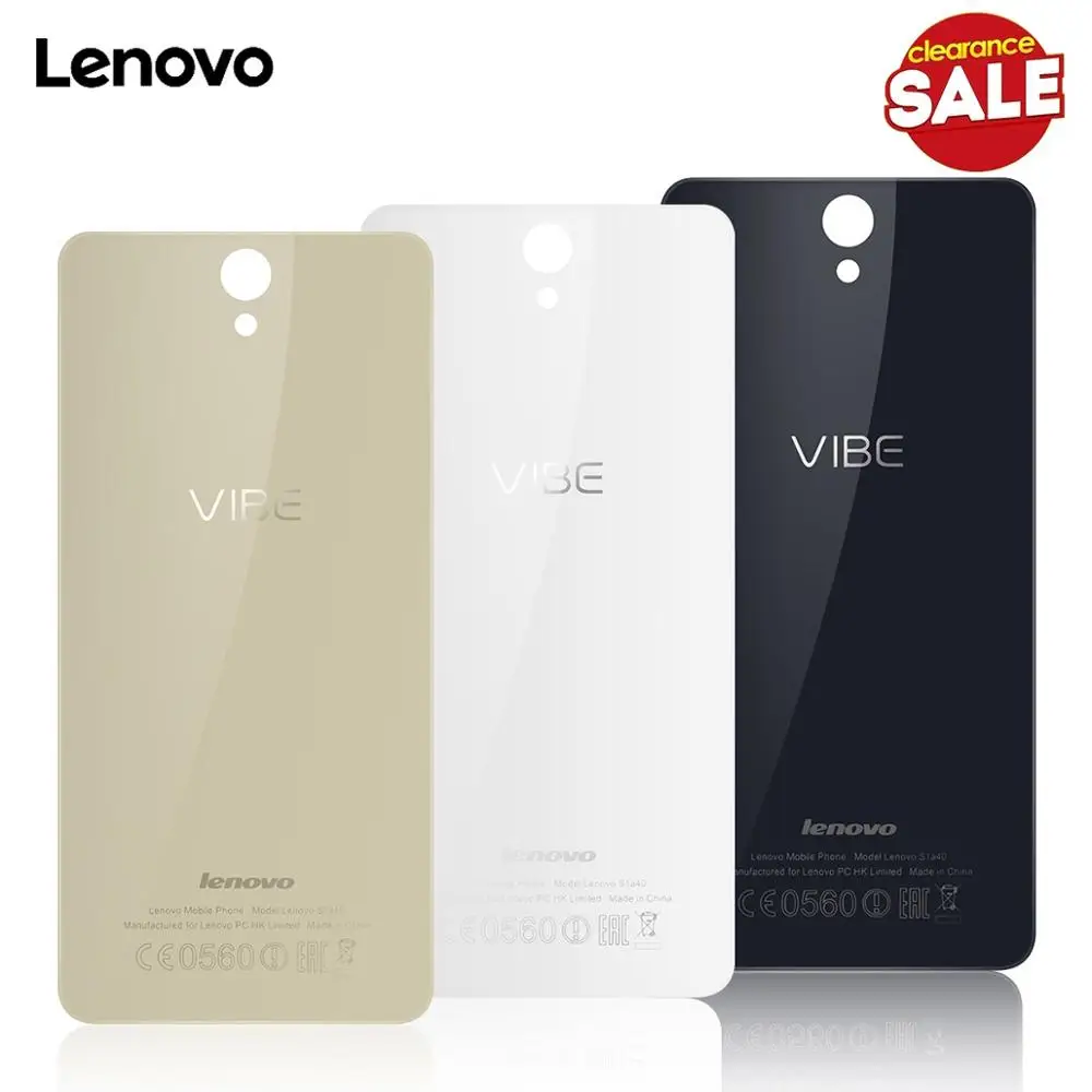 Задняя крышка для lenovo Vibe S1 A40 S1A40 Оригинал на батарею черный белый золотой |