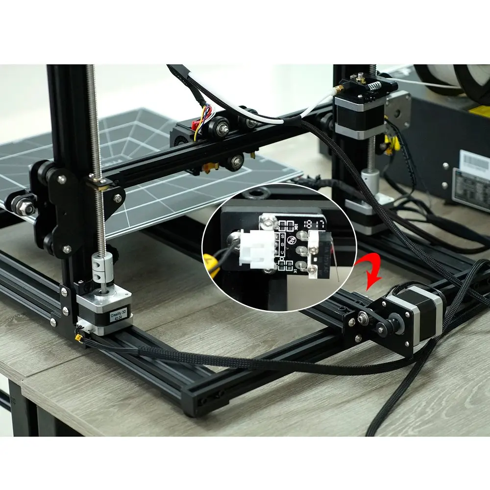 SIMAX3D 4 шт. детали для 3D принтера мерные выключатели с кабелем стоп сигнал модуль
