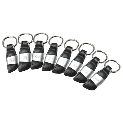 

1X Metal Car Logo Key Keychain Key Ring Holder Key Fob For Audi RS A3 A4 A5 A6 A7 A8 Q3 Q5 Q7 TT Auto Accessories